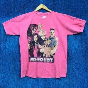 No Doubt Rock Pink T-Shirt Size M/L